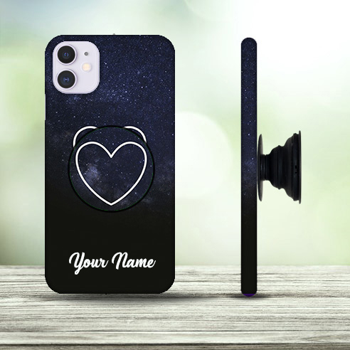 Love In The Night Phone Case with Pop Holder