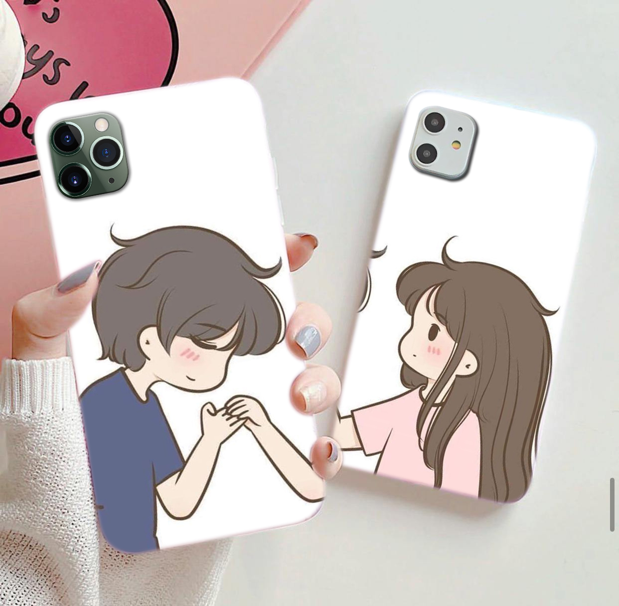 130 – You Complete Me Couple Mobile Cover