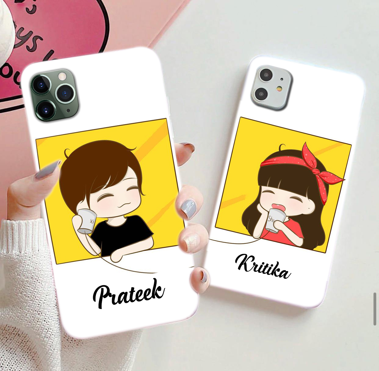 137 – Katti Batti Sweet Couple Mobile Case