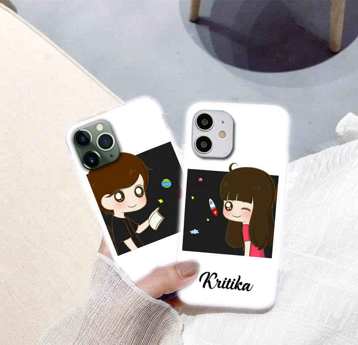 149 – Science Love Couple Phone Case