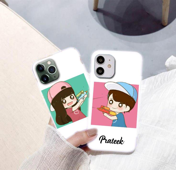 150 – Naughty Fight Couple Mobile Cover