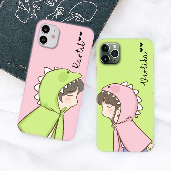 162 – Monster Cute Couple Phone Case