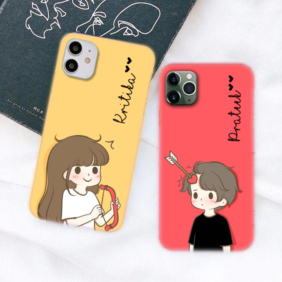 167 – Wounded Love Couple Phone Case