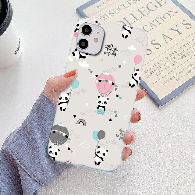 1 – Panda In Action Phone Case