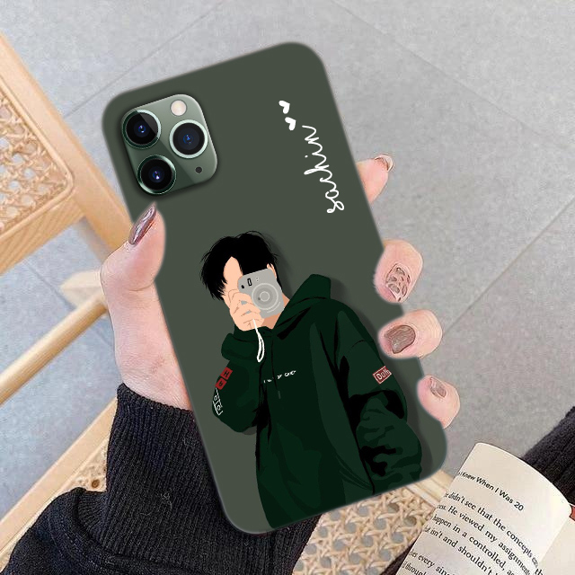 Selfie Style Custom Name Phone Case For Boys Designer Mobile