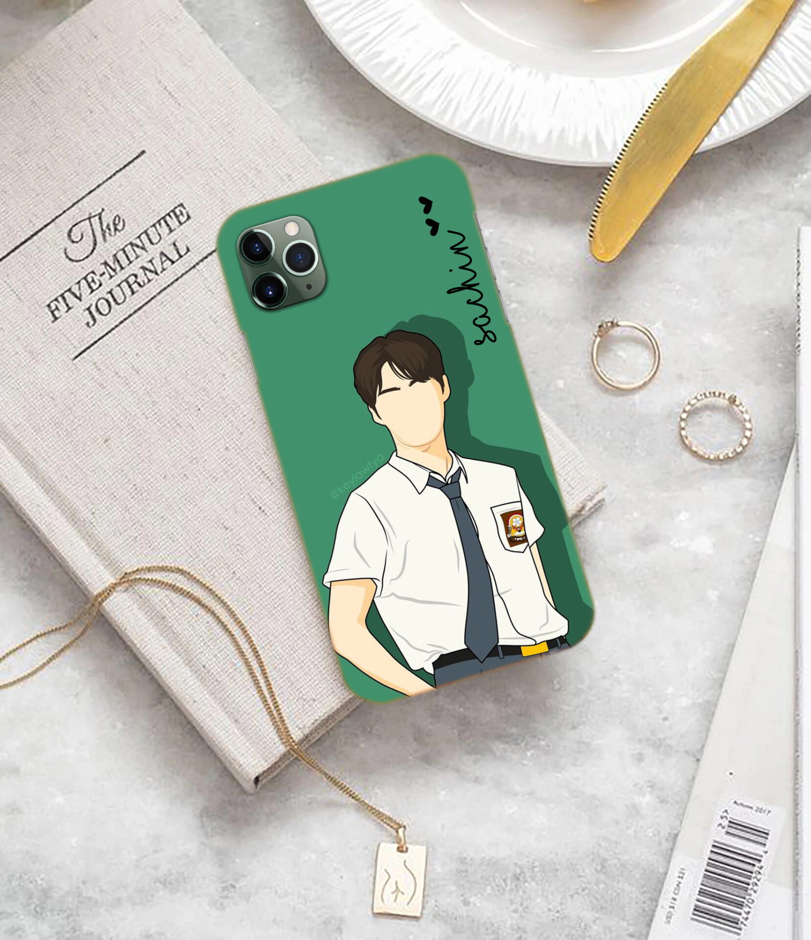 60 – Custom Name Phone Case For College Boys