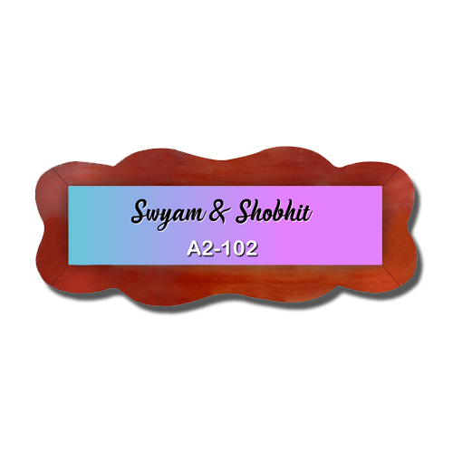 Name Plate – Design 17 – Plain Design